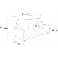 Kanapé - LENA