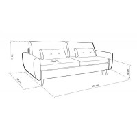 Kanapé - LUCYNA