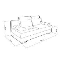 Kanapé - LUNA
