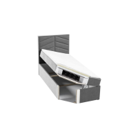 Boxspring ágy - ST7 (Jobbos) [70 cm]