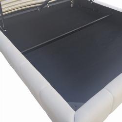 Szövettel bevont ágyneműtartó